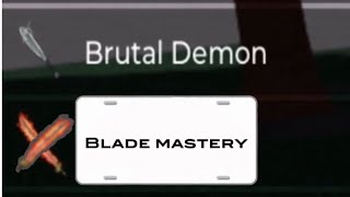 Blade Master Mastery  The Strongest battlegrounds [upl. by Saunder521]