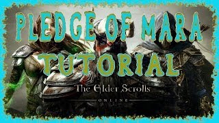 Elder Scrolls Online  How to Use the Pledge of Mara amp the Rings of Mara  Marriage 10xp Boost  HD [upl. by Iniffit]