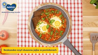 Szakszuka czyli duszone jajka w pomidorach [upl. by Ennairoc]