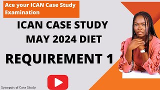 ICAN CASE STUDY MAY 2024 DIET REQUIREMENT 1 EAT RIGHT SMOOTHY CHOCOLATEY [upl. by Ahsyla]