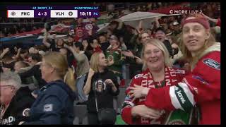 Frölunda Växjö 43 målet match 1 Stämning [upl. by Noel16]