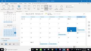 Using the Microsoft Outlook Calendar [upl. by Iridissa]