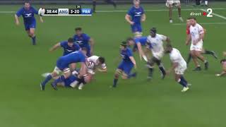 Paul Willemse tackle on Marcus Smith [upl. by Lidda]