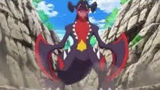 Review Pokemon XY Ep 68 Eng Dub Twin Blades Mega Garchomp [upl. by Adeys]