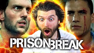 FIRST TIME WATCHING PRISON BREAK Episode 4 Reaction [upl. by Horten319]