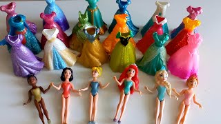 Disney Princess Doll Makeover  DIY Miniature Ideas for Barbie  Wig Dress Faceup and More DIY [upl. by Shepley]