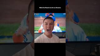 Mets Fan Reacts to win vs Brewers 2024 MLB Wild Card Game 1 [upl. by Dnaltruoc]