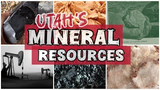 Utah Rock amp Mineral Resources Utah Geology Highlights [upl. by Tonya]