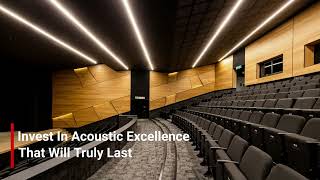 Invest In Acoustic Excellence That Will Truly Last [upl. by Aliemaj667]