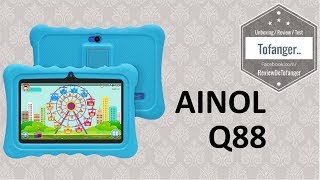 Ainol Q88  Tablette pour enfant 7 pouces  1GB Ram et 8GB Stockage  Unboxing [upl. by Oiciruam]