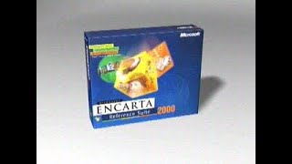 Microsoft Encarta Reference Suite 2000 Ad Video 1999 [upl. by Dlarrej974]