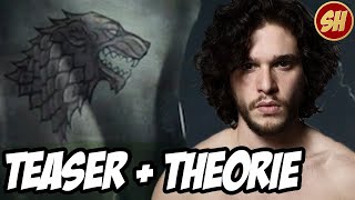 GAME OF THRONES STAFFEL 6  TEASER TRAILER  THEORIE zur nächsten Season  Jon Snow  Serienheld [upl. by Vena]