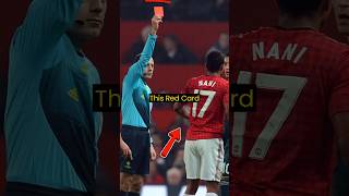 Red Card that cost Manchester United the title football shorts [upl. by Joe]