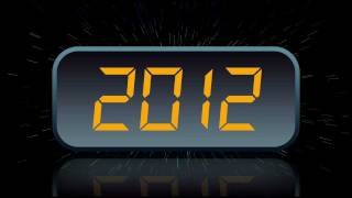 Best New Years Eve 2012 1 minute COUNTDOWN with Audio [upl. by Myrvyn]