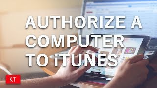 How to authorize a computer on iTunes [upl. by Eikcor]