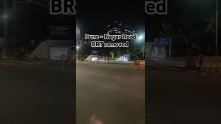 Nagar Road BRT removed by PMC  BRT removed pune travel [upl. by Raul]