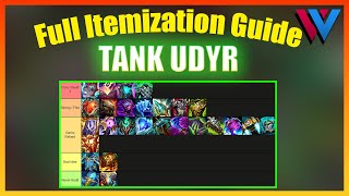 Tank Itemization Guide  Udyr Explained  WilliefknP [upl. by Cesar]