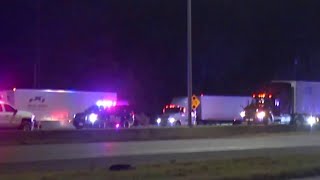 Man was secretly hitching ride on big rig when he fell beneath it BCSO says [upl. by Issak]