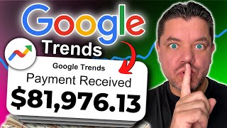 Get Paid 5340Week With Google Trends For FREE Make Money Online [upl. by Aisyram]