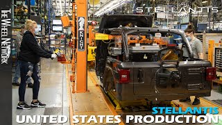 Stellantis Production in the United States – Chrysler Dodge Jeep Ram Formerly FCA Fiat Chrysler [upl. by Platus]