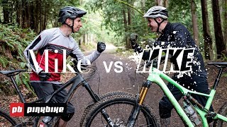 Specialized Stumpjumper vs EVO  Mike vs Mike [upl. by Elleynad698]