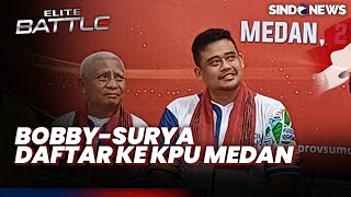 Bobby NasutionSurya Daftar ke KPU Medan  Sindo Siang 3008 [upl. by Wolbrom316]