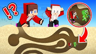 Baby JJ and Mikey Became ANT MAN to ESCAPE from PARENTS Maizen Family Sad Story in Minecraft Maizen [upl. by Naillig773]