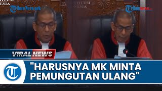 FULL Dissenting Opinion Saldi Isra Soroti Bansos hingga Sebut Harusnya MK Perintahkan Pemilu Ulang [upl. by Eerrehs]