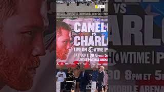 Así se vivió el pesaje del Canelo Álvarez shorts [upl. by Mhoj206]