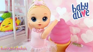 Boneca Emma Baby Alive Doll Faz Aula De Ballet novo [upl. by Aicertap]