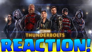 Marvel Studios’ Thunderbolts  Teaser Trailer REACTION [upl. by Staci]