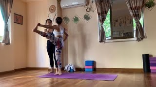 Ashtanga half primary series led classwithout finishing sequences [upl. by Kyla]