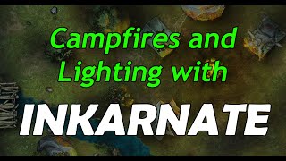 How to make Campfires and light reflections in Inkarnate [upl. by Affrica]