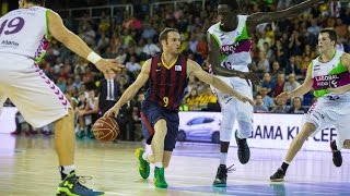 Basketball FC BarcelonaLaboral Kutxa 8765  Highlights [upl. by Kean447]