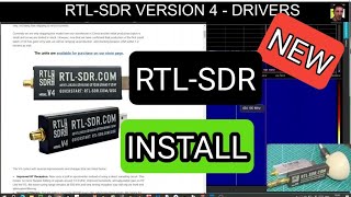 NEWRTLSDR V4  INSTALL TEST [upl. by Timothy985]