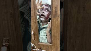 Zombie Ka Kiya Makeup🧟‍♀️🧟 sanjhalikavlog haunted horror minivlog zombie bhootiya [upl. by Martha]