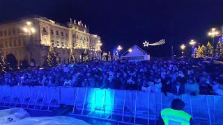 Capodanno a Trieste la festa sul palco di piazza Unità [upl. by Gahan263]