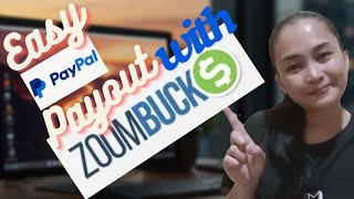 Zoombucks Paid Survey Proof of Payment via Paypal [upl. by Tryck]