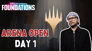 Chasing 2000 in the MTG Arena Open Day 1  Foundations Sealed  MTGA [upl. by Valenta]