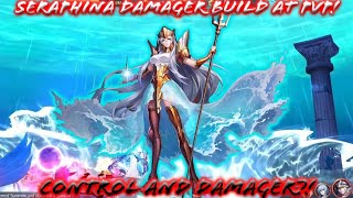 Saint Seiya Awakening KOTZ  Seraphina with Damage Cosmo at PvP Control and Damager [upl. by Possing]