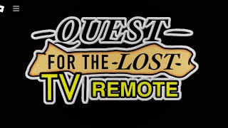 Chap13quest for the lost tv remote Roblox [upl. by Aleel]