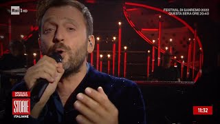 Cesare Cremonini festeggia a Sanremo 20 anni di carriera  04022022 [upl. by Rama]