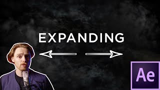 Expanding Text  Spacing Title  After Effects amp Premiere Pro Tutorial QUICK [upl. by Hike]