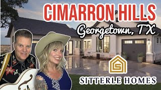 Sitterle Homes in Cimarron Hills The Best Place To Live in Georgetown [upl. by Otes765]