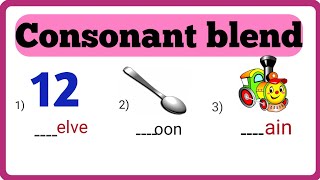 Consonants blend l easy way to learn consonants blend for kids l blends letter l [upl. by Atinus]