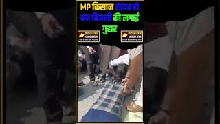 MP किसान दंडवत हो कर बिजली की लगाई गुहार [upl. by Lirpa659]