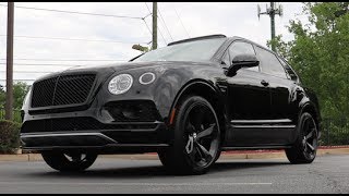 2018 Bentley Bentayga Black Edition [upl. by Bartholemy]