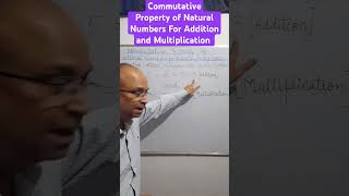 COMMUTATIVE PROPERTY OF NATURAL NUMBERS [upl. by Draner]