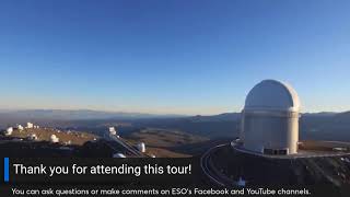 Virtual guided tour ESOs Paranal Observatory 191024 1600h CEST [upl. by Silloc]