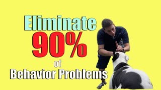 Do this ONE THING to ELIMINATE 90 of Behavior Problems [upl. by Ainnek]